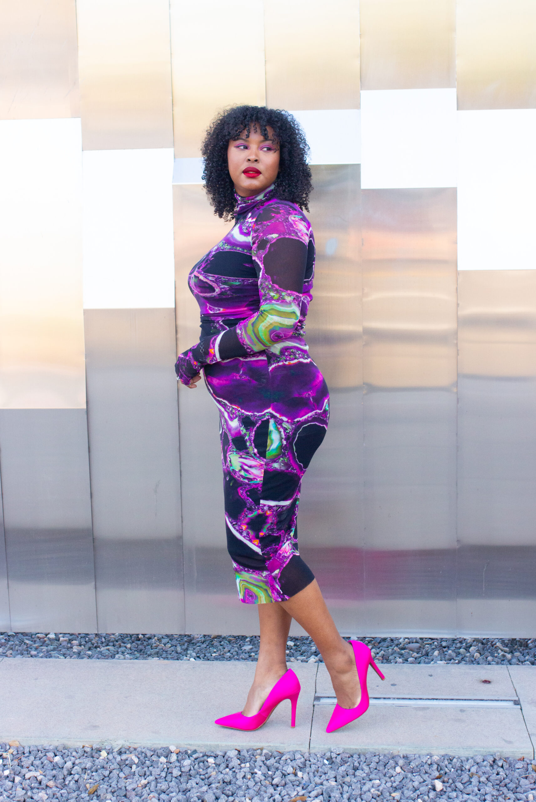 Black Women s Aesthetic Purple Outfits The Kisha Project